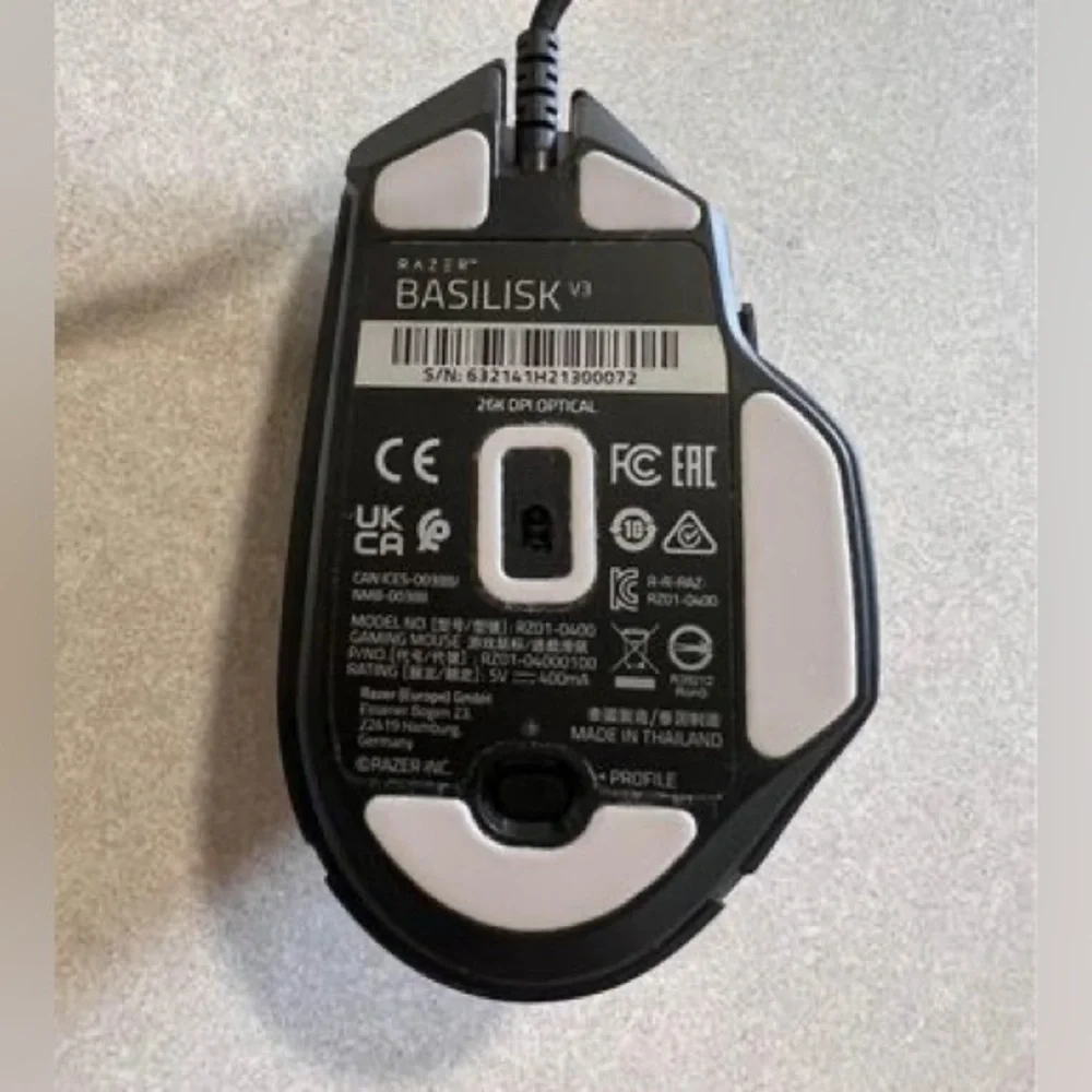 Razor Basilisk V3 gaming mouse